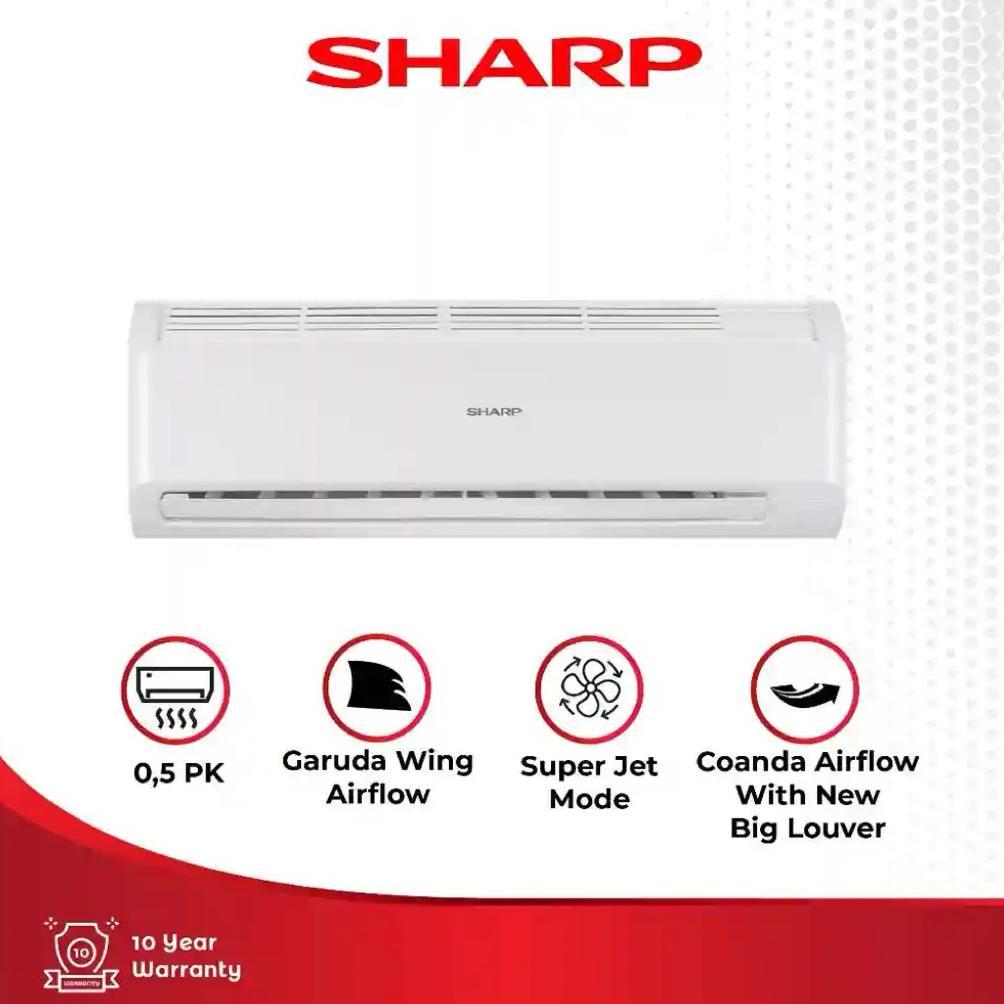 Promo AC Sharp 1/2PK BEY (Indoor+Outdoor Unit Only)