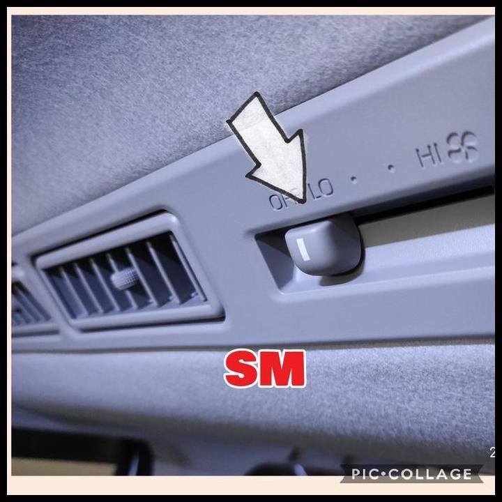 TERLARIS KNOB AC BELAKANG SIENTA KNOP AC DOUBLE BLOWER TOYOTA SIENTA 