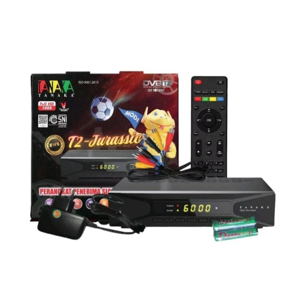 HANNABIMART STB / SET TOP BOX TANAKA JURASSIC BODY BESI /STB TANAKA JURASIC / STB JURASIC METAL DVB 