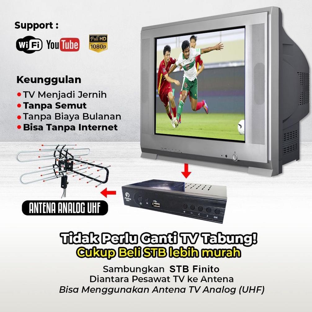 DORRLASTORE FINITO SET TOP BOX TV DIGITAL FINITO RECEIVER STB DVB T2 TV TABUNG VIRAL