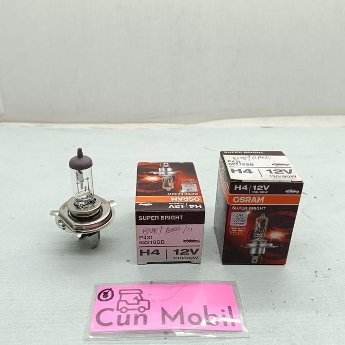 Bohlam Halogen H4 12V 130/90W Osram Terbatas