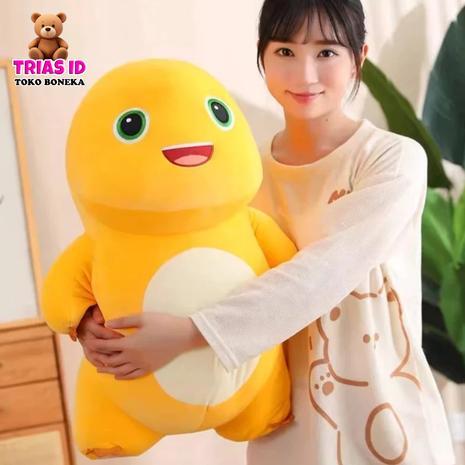 Boneka Dino Nailoong Jumbo Ukuran 70 CM Boneka Dino Kuning Boneka Dino Nailong Dino Nailoong DISKON