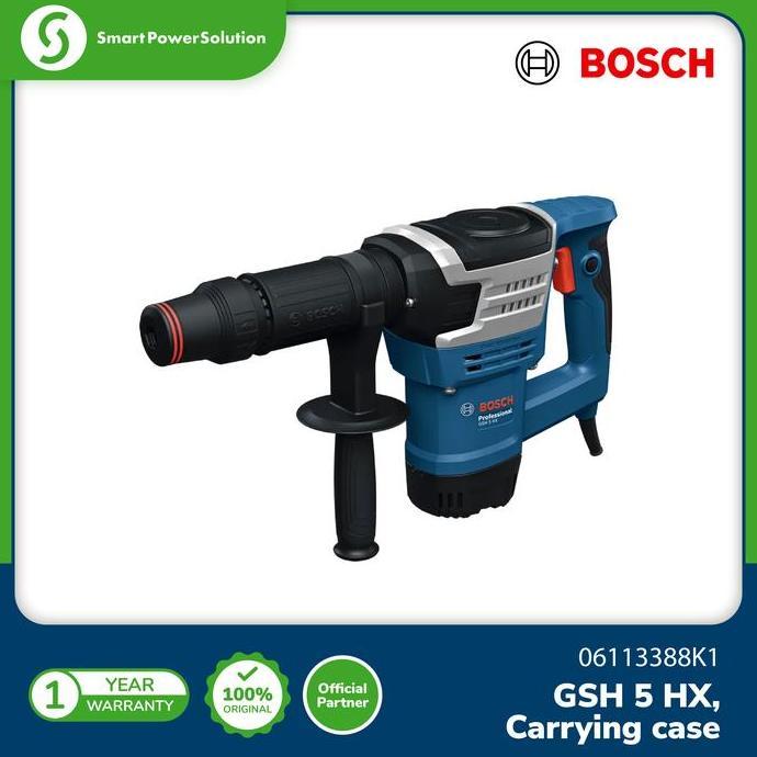 Promo Bosch Mesin Bor Bobok Beton Gsh 5 Hx Demolition Hammer Gsh5Hx 1100 Watt - 06113388K1