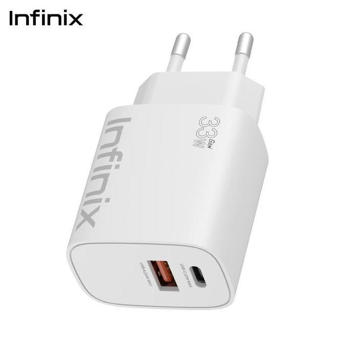 Murah Infinix Charger Kit Xc33 - 33W Gan Charger - Type C To C - Charger Hp Android - Charger Infini
