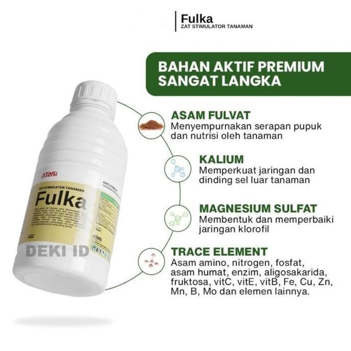 Glasrai- Fulka 1 L Zat Stimulator Tanaman Pupuk Asam Fulvat Humat Amino