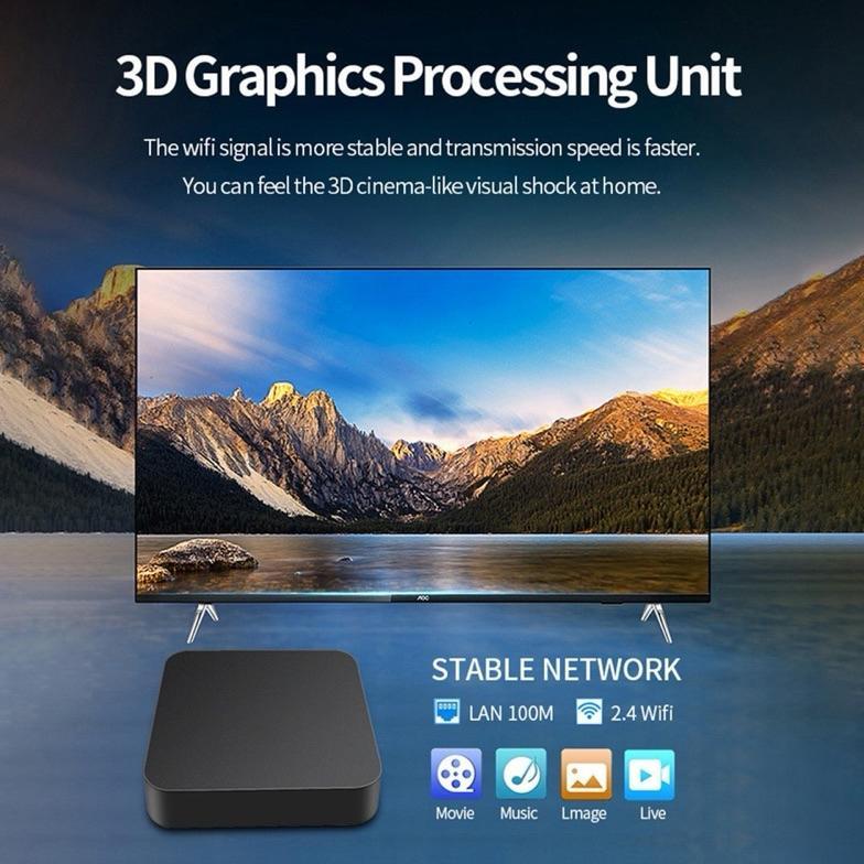 HOT PRODUCT ANDROID TV BOX MXQ PRO 5G 4K 8GB RAM + 128GB ROM SMART ANDROID TV BOX WIFI RECEIVER TV