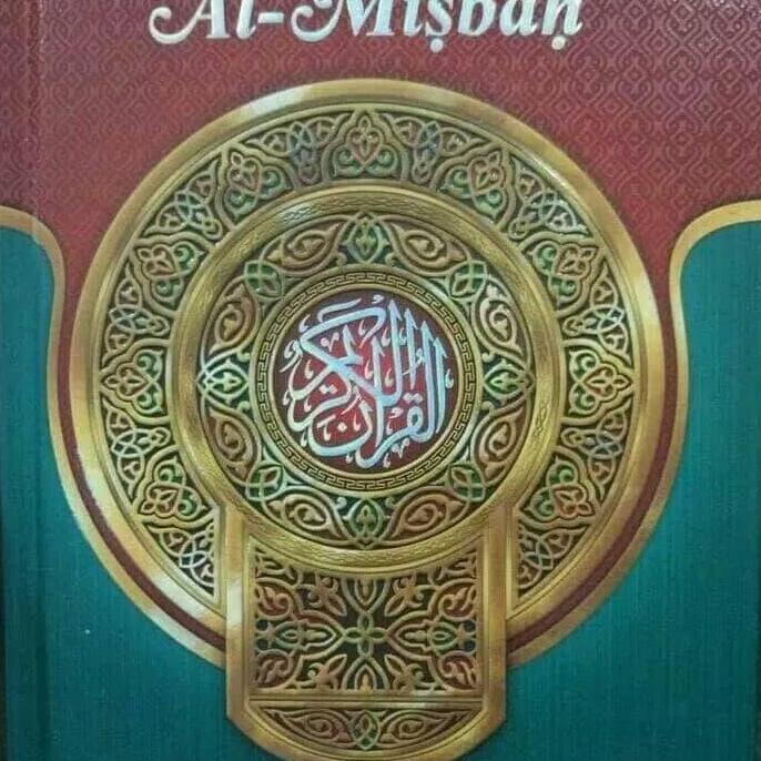 Al Quran Al Misbah A4, Qur'an Tajwid Terjemahan Latin Ukuran Besar
