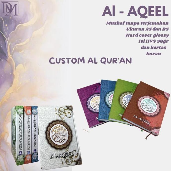 AL QURAN CUSTOM NAMA FOTO DI COVER SISIPAN ACARA TASYAKUR TAHLIL YASIN (BANDUNG)