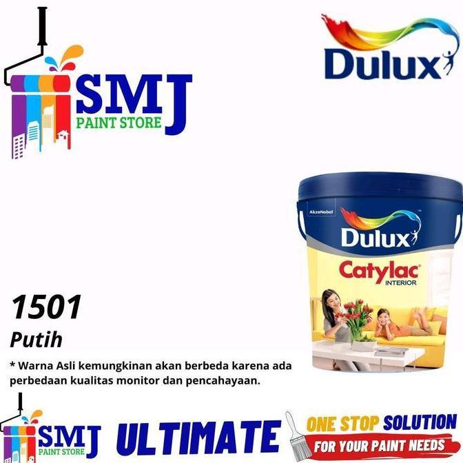Cat Tembok Interior DULUX CATYLAC warna Putih 1501 (bukan base) 25kg