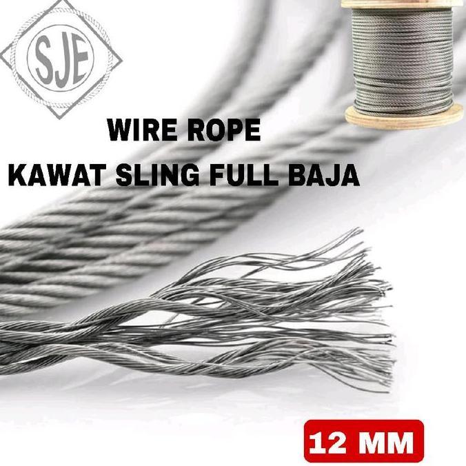 Promo Sling Baja 8Mm/Kawat Baja 8Mm/Seling Baja 8Mm/Sling Full Baja 8Mm Cod