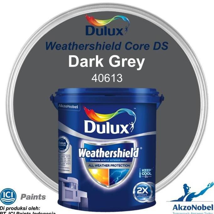 CAT DULUX WEATHERSHIELD 2.5 LT - DARK GREY 40613