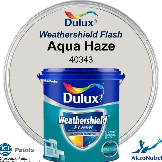 DULUX WEATHERSHIELD FLASH 2.5 LT - AQUA HAZE 40343