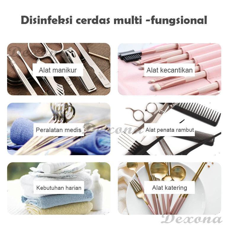 {Jaminan Asli} Uv Sterilizer Box Uv Ozon Alat Steril Disinfection Cabinet Salon Alat Kuku Kecantikan