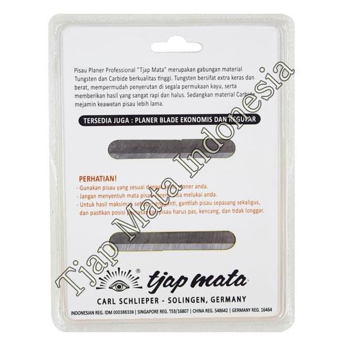 Tjap Mata / Cap Mata Mata Pisau Serut / Planer Blade / Ketam (Tct)