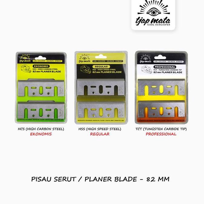 Tjap Mata / Cap Mata Mata Pisau Serut / Planer Blade / Ketam (Tct)