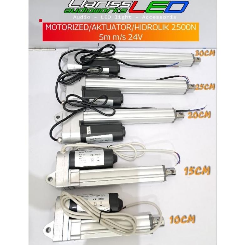 NEW MOTORIZED / AKUATOR LINEAR / Hidrolik 12V & 24V [terbaik][terlaris]