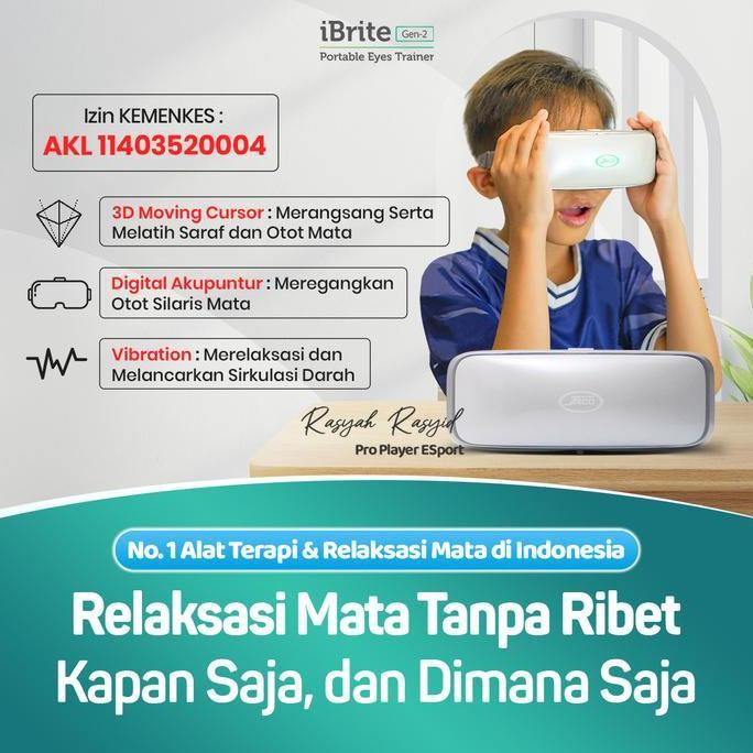 Alat Terapi Mata iBrite Jaco Gratis 1 Kotak iBrite Therapy Tissue