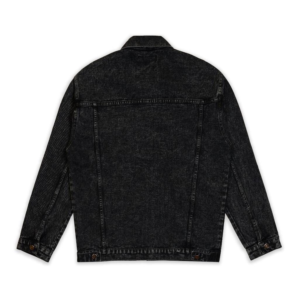 ORIGINAL BLACK ID - SPECIAL EDITION JAKET DENIM PRIA LENGAN PANJANG BLACK WASH | JKT DNM CULTURE