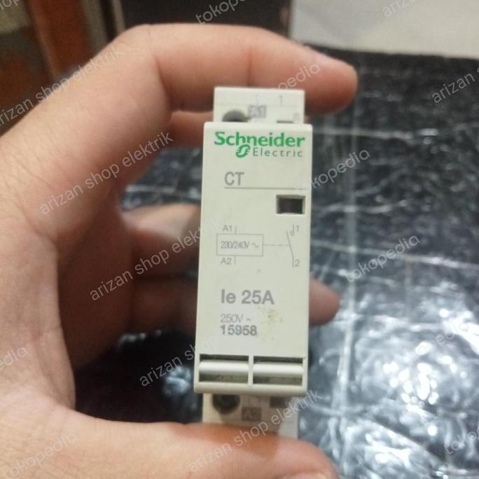 DINRAIL CONTACTOR SCHNEIDER CT IE25 A