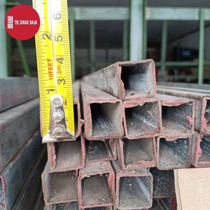 Hollow Besi Galvanis 2 x 2 x 6 Meter 0.7mm / Holo Galvanis 2x2