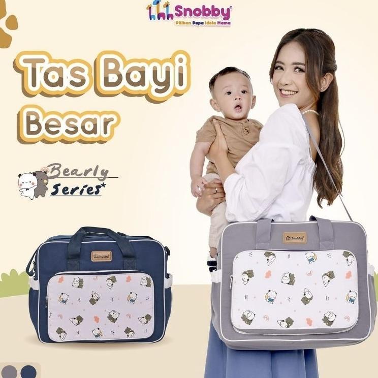 Snobby Baby / Mom'S Baby / Dialogue Tas Bayi Multifungsi Diaper Bag Termurah Tas Bayi Premium Ransel