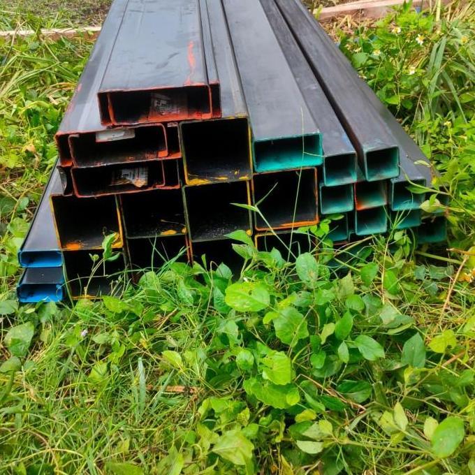 besi hollow 50x100 2.3mm hitam