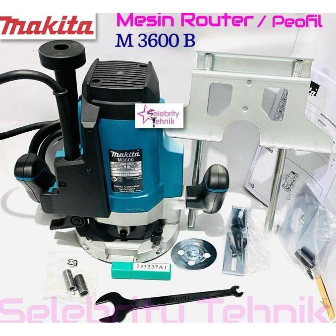 Mesin Router Makita 12Mm M 3600B