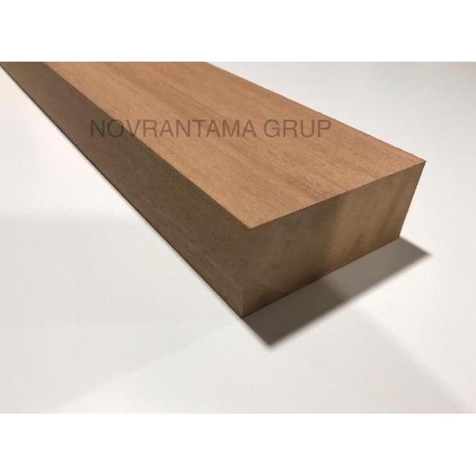 balok kayu solid 6x12 panjang 200 kamper meranti merbau bengkirai dll