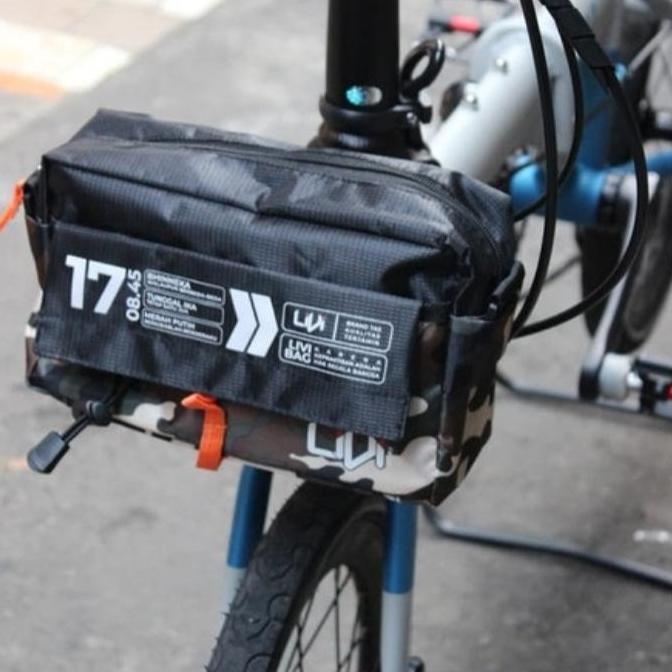 Tas Sepeda Lipat/Tas Front Block Livi By Element - Red