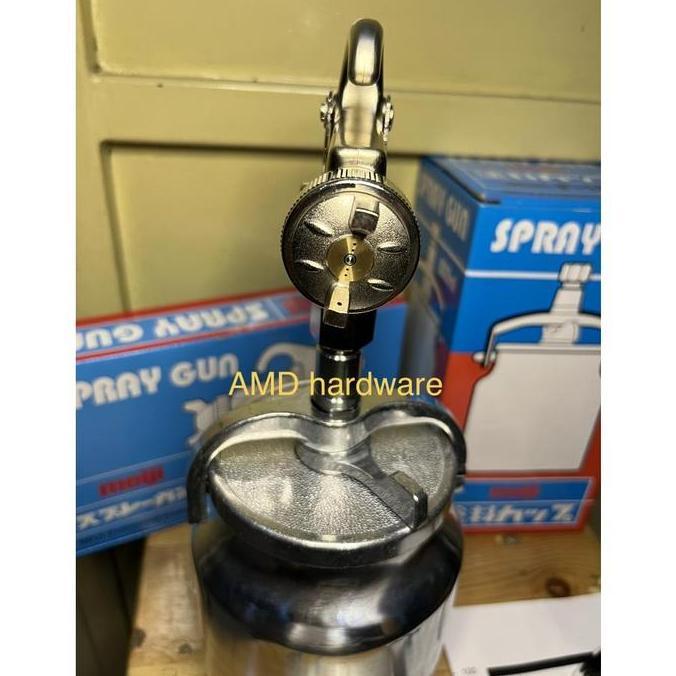 SPRAY GUN MEIJI F100 TABUNG BAWAH 1000ML SPET SEMPROTAN CAT ORIGINAL