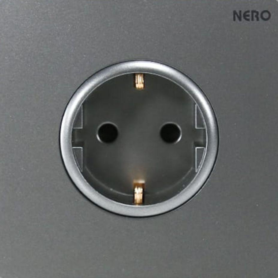 Nero Stop Kontak Casa X216Vg-Gr Grey