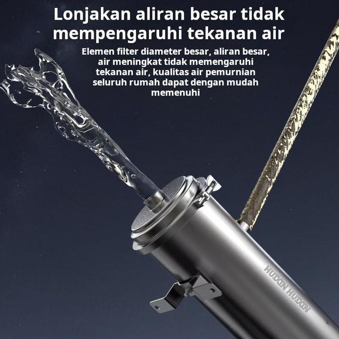 READY  Filter Air Pusat Stainless Steel untuk Seluruh Rumah - Mesin Penjernih Air Sumur & PDAM, Air 