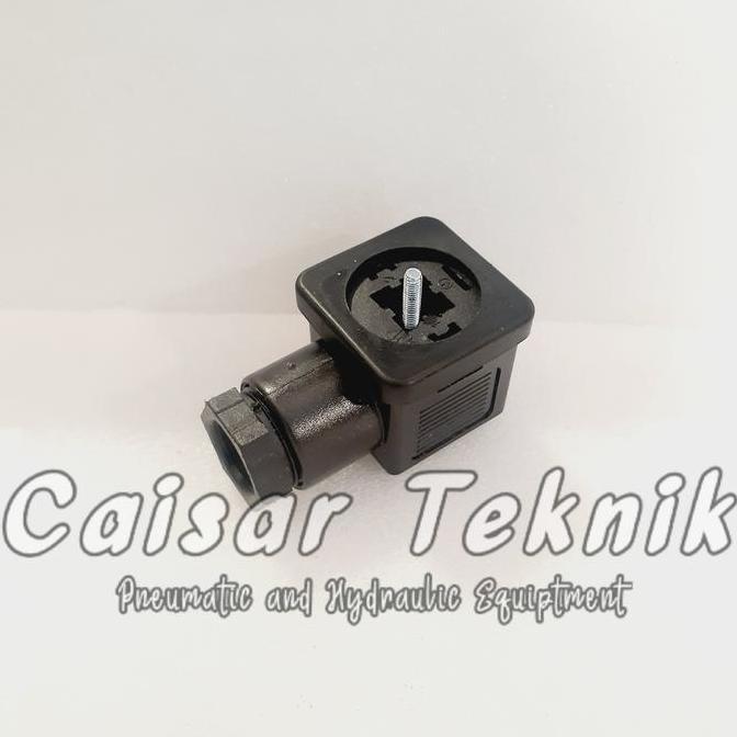 Socket Solenoid Valve Hydraulic Item | Soket Hydraulic Hitam
