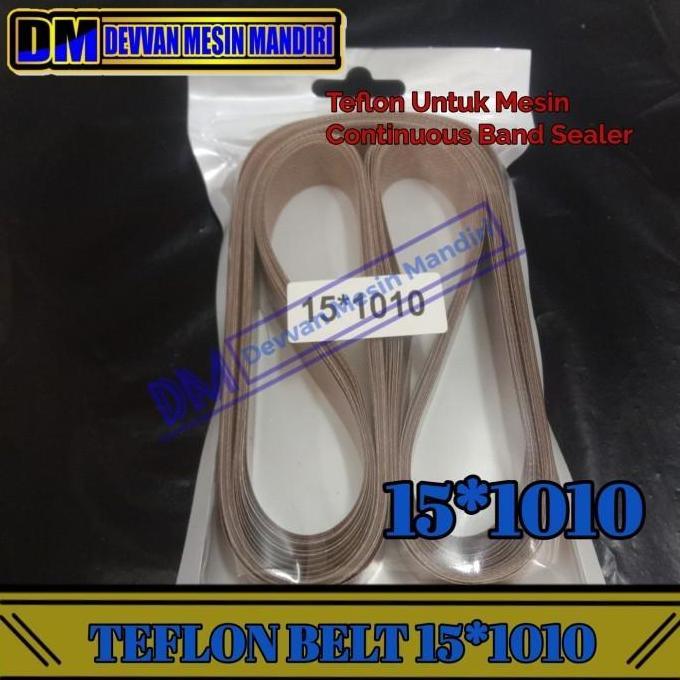 15mm x 1010mm Teflon Belt Sealing Belt Continuous Sealer