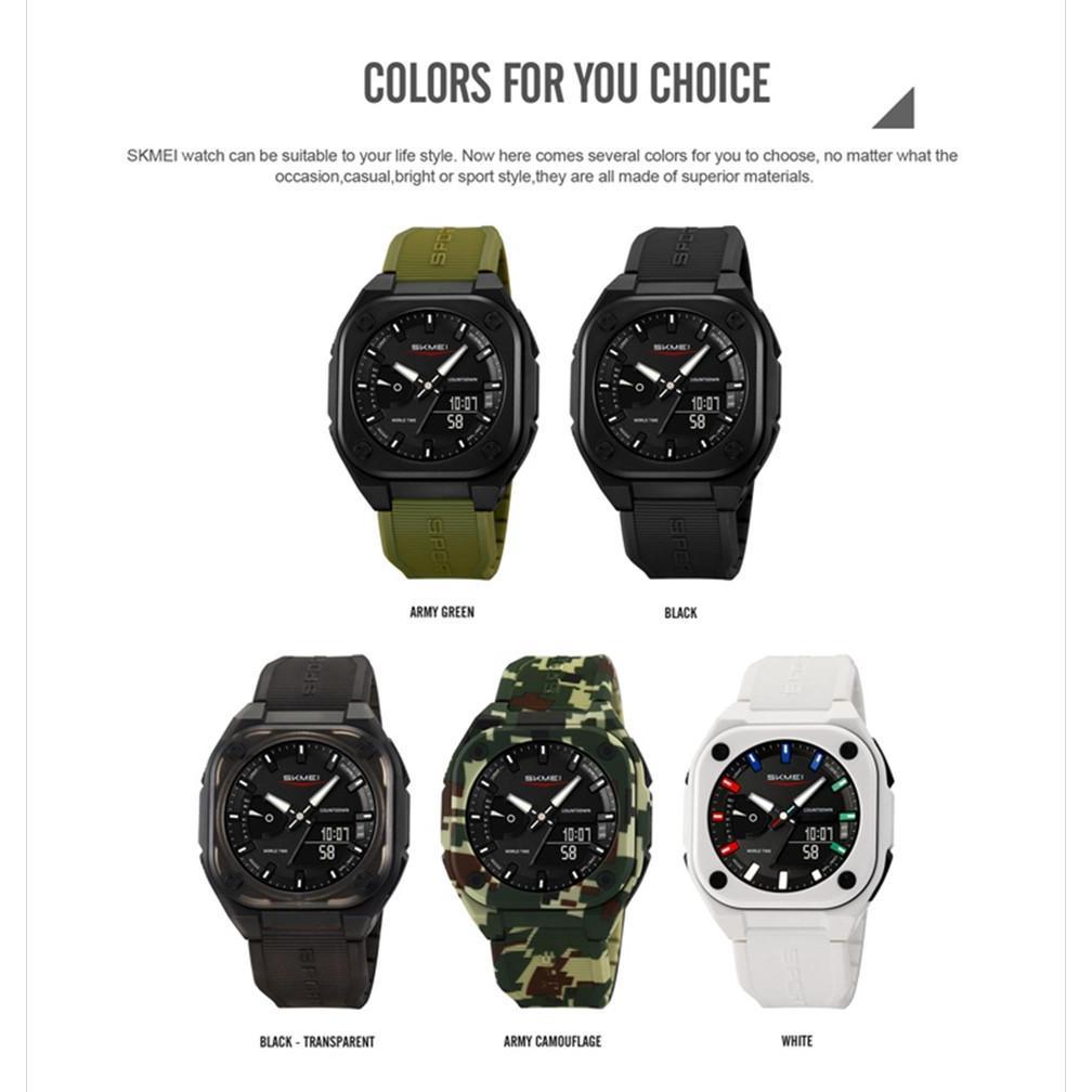 HEMAT Jam Tangan Pria Analog Digital SKMEI 2328 Fashion Water Resist (skmei_fashionwatch.id)
