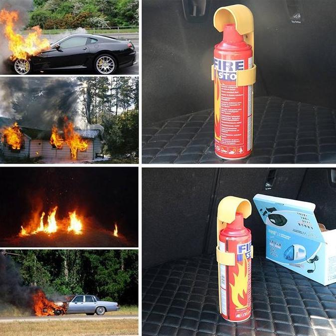 BEANABELL Fire Stop Alat Pemadam Api Ringan Racun Api Pemadam Api Mobil Mini APAR Ringan Pemadam Keb