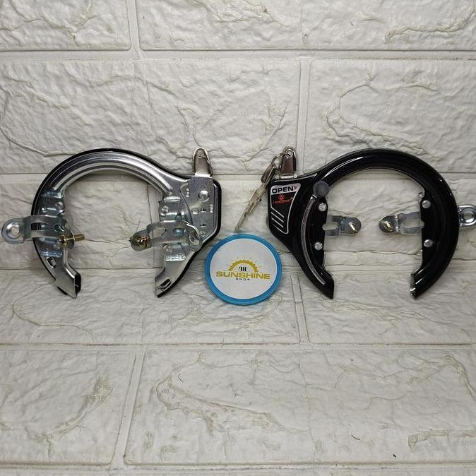 Kunci Gembok Sepeda Bicycle Lock PACIFIC M321 Seli Lipat Folding Bike CTB Mini Balap Siera