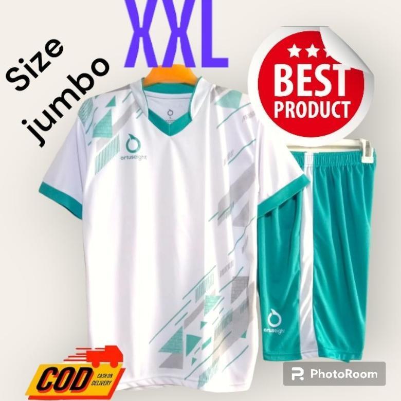 PROMO TERBARU baju jersey size jumbo XXL futsal bola setelan badminton