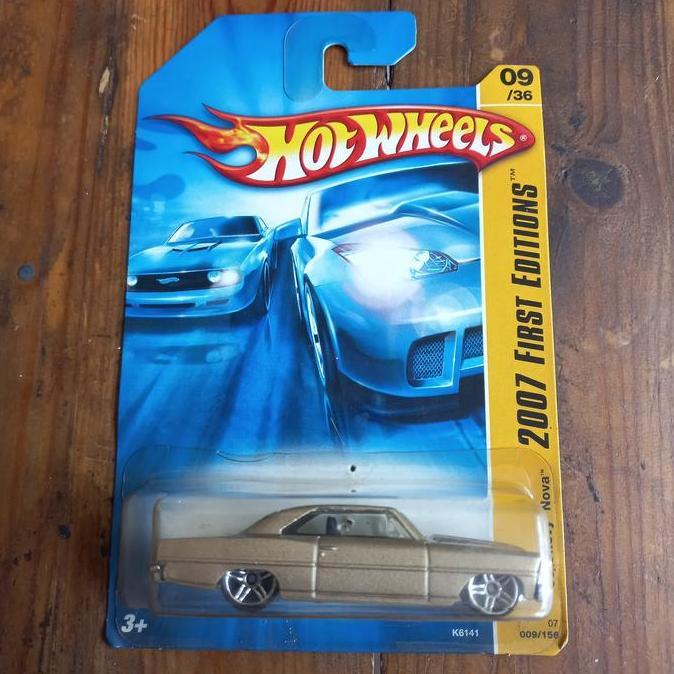 HOT WHEELS '66 CHEVY NOVA bubble blister bolong