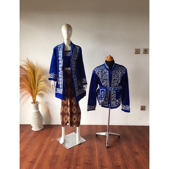 Diskon Baju Bludru Pengantin/Kebaya Pengantin/Baju Pengantin Solo Putri(Tanpa Selop)