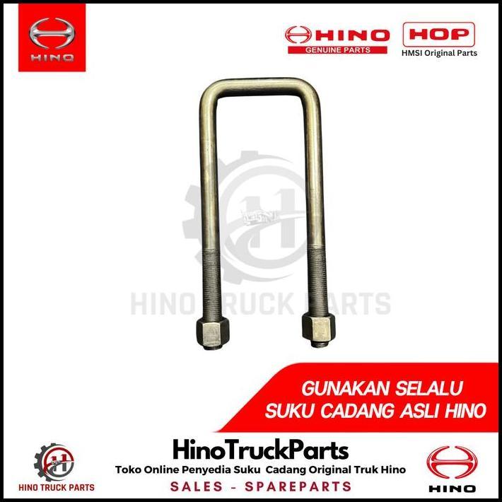 HOT DEAL U BOLT BELAKANG HINO DUTRO PER DAUN HINO DUTRO ASLI 