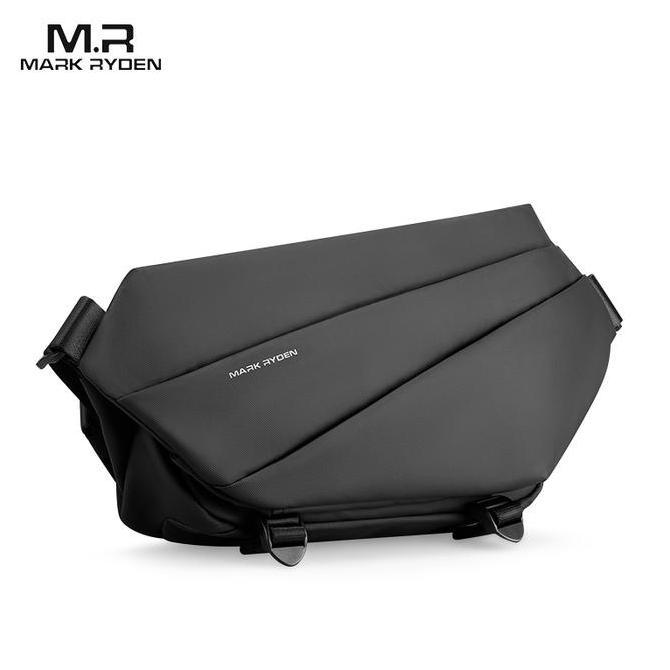 NEW MR6108 TAS SELEMPANG SLING CHEST CROSSBODY BAG COWOK PRIA ANTI AIR ORI