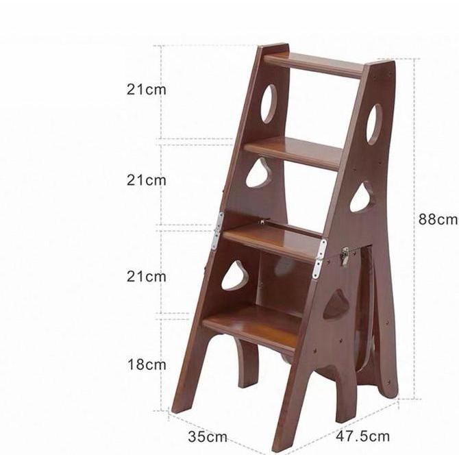 Ready  Foldable Ladder // Perlengkapan Rumah // Furniture // Tangga // Chair // Aesthetic
