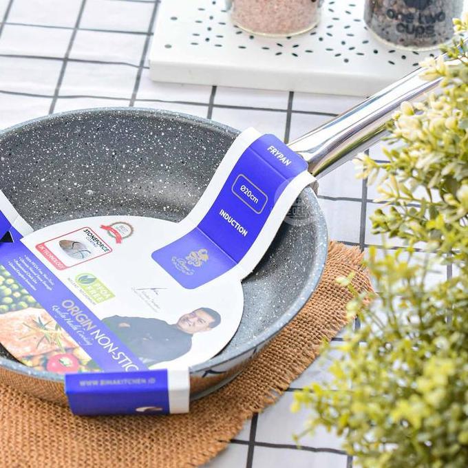 Bima Origin Non-Stick Frypan 20 Cm Dapur Kitchenware