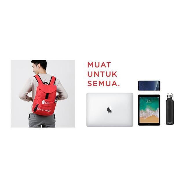 Tas BACKPACK Koleksi JD.ID- merah untuk koleksi murah