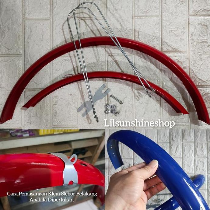 Spakbor Slebor Sepeda 20 Lipat Seli Mini CTB Khusus Rem U-Brake Dan V-Brake