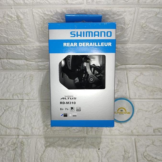 RD Rear Derailleur 7 8 Speed SHIMANO ALTUS RD-M310 Sepeda Lipat Seli Folding Bike MTB Roadbike
