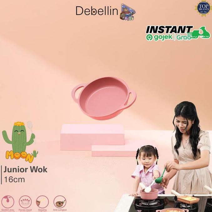 Debellin Junior Cactus Series - Wok Pan 16cm