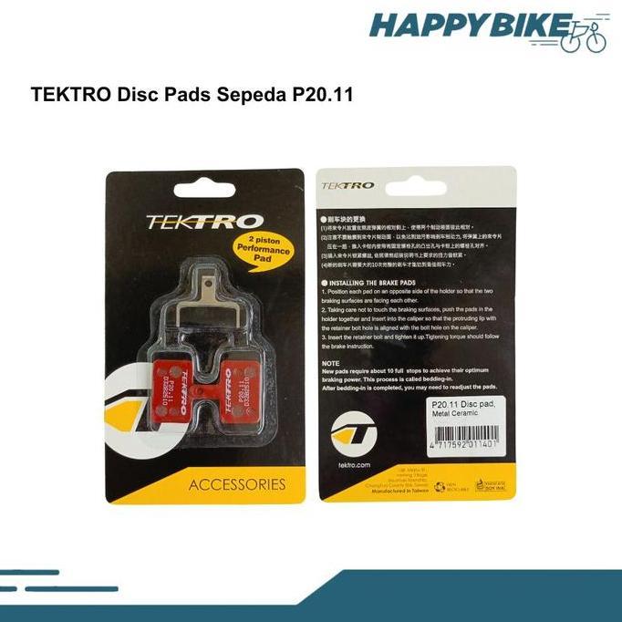 Kampas Rem Sepeda Discbrake Pads Tektro P20.11