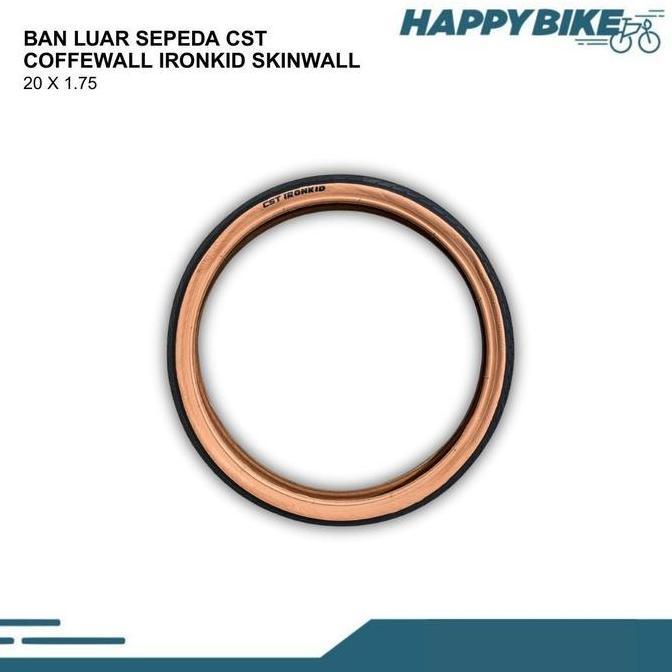 Cst Tire Ban Luar Sepeda Lipat Minion Bmx Coffe Wall 20 X 1.75 Dan 20 X 2.00